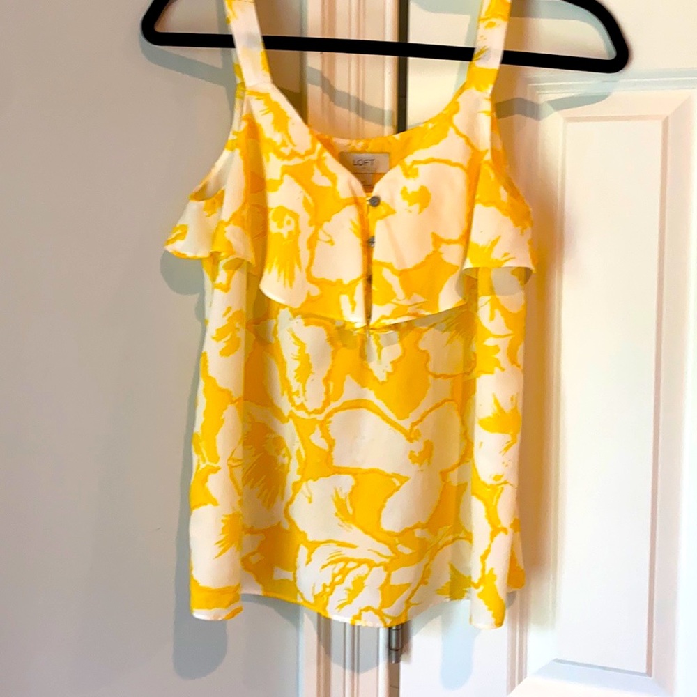 LOFT floral tank